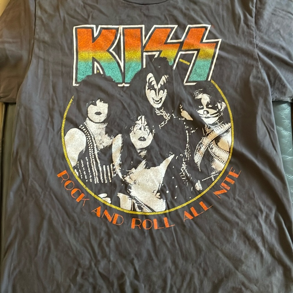 Vintage kiss rock ‘n’ roll T-shirt